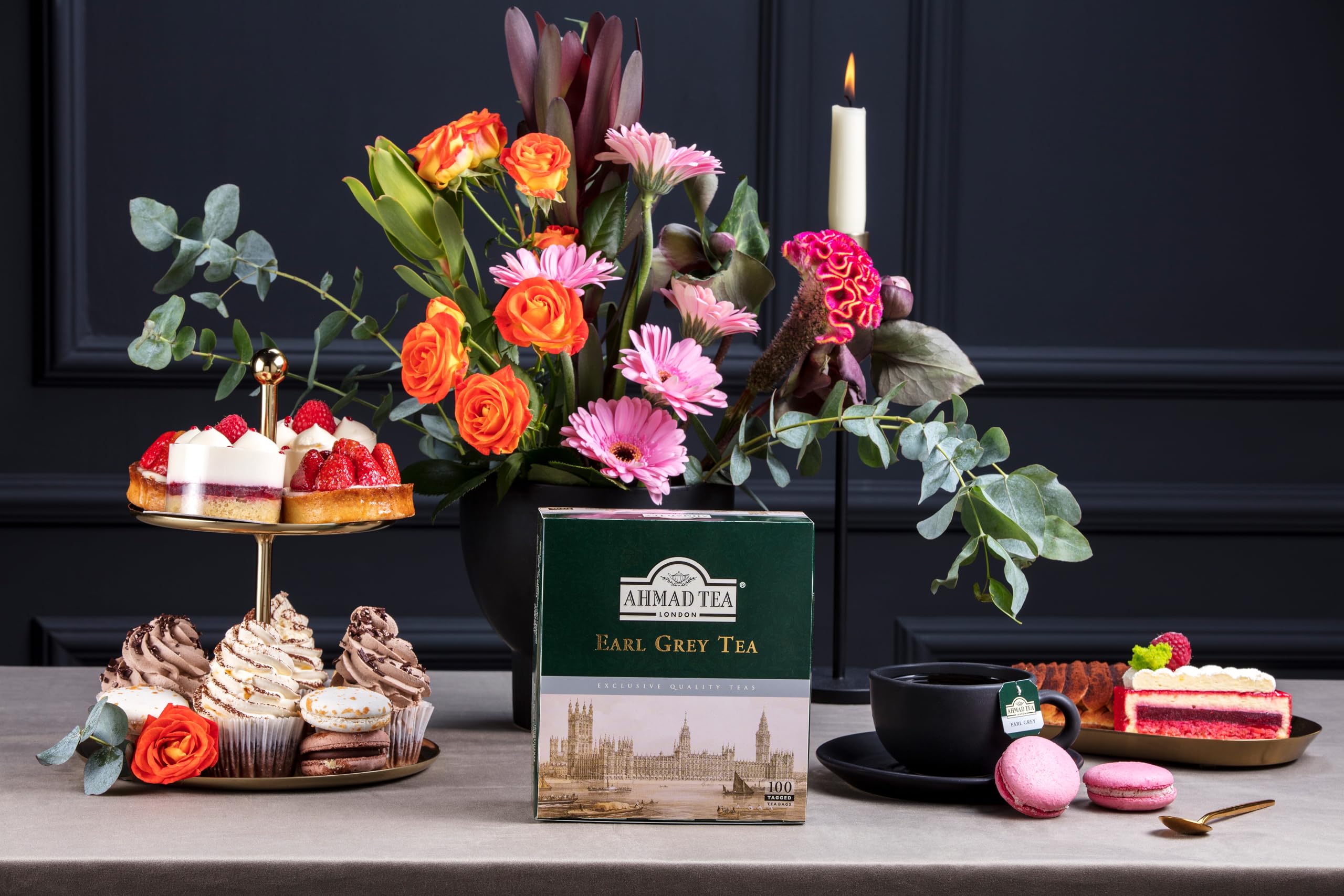 Ahmad Tea 100 Pack, earl grey, 1200 Count, (Pack of 12) (595-12) - Image 5