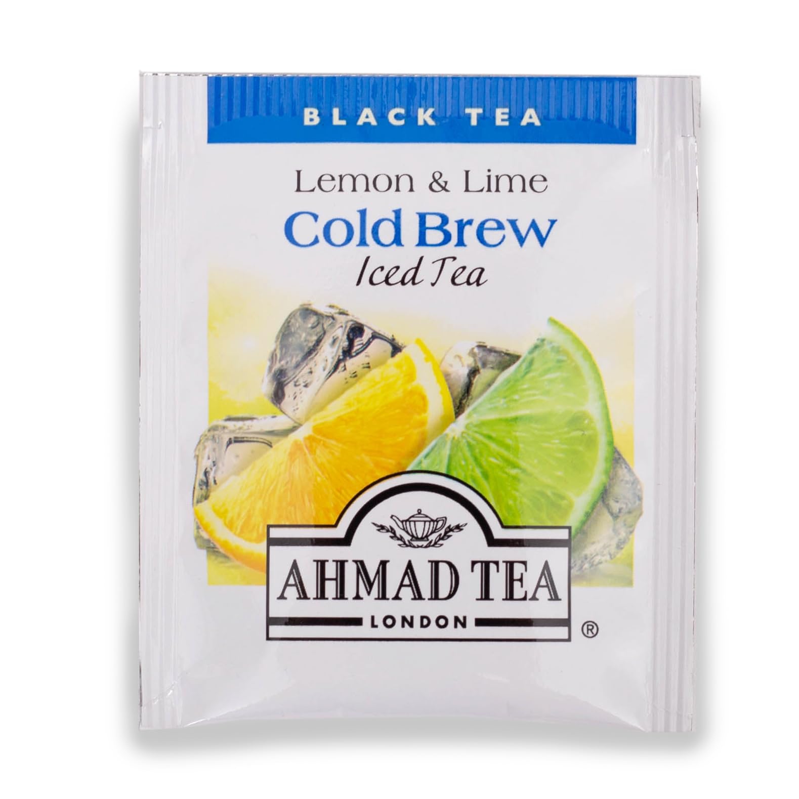 Ahmad Tea Black Tea, Cold Brew Lemon and Lime Teabags, Iced Tea, 20 ct (Pack of 6) - Caffeinated and Sugar-Free - Image 4