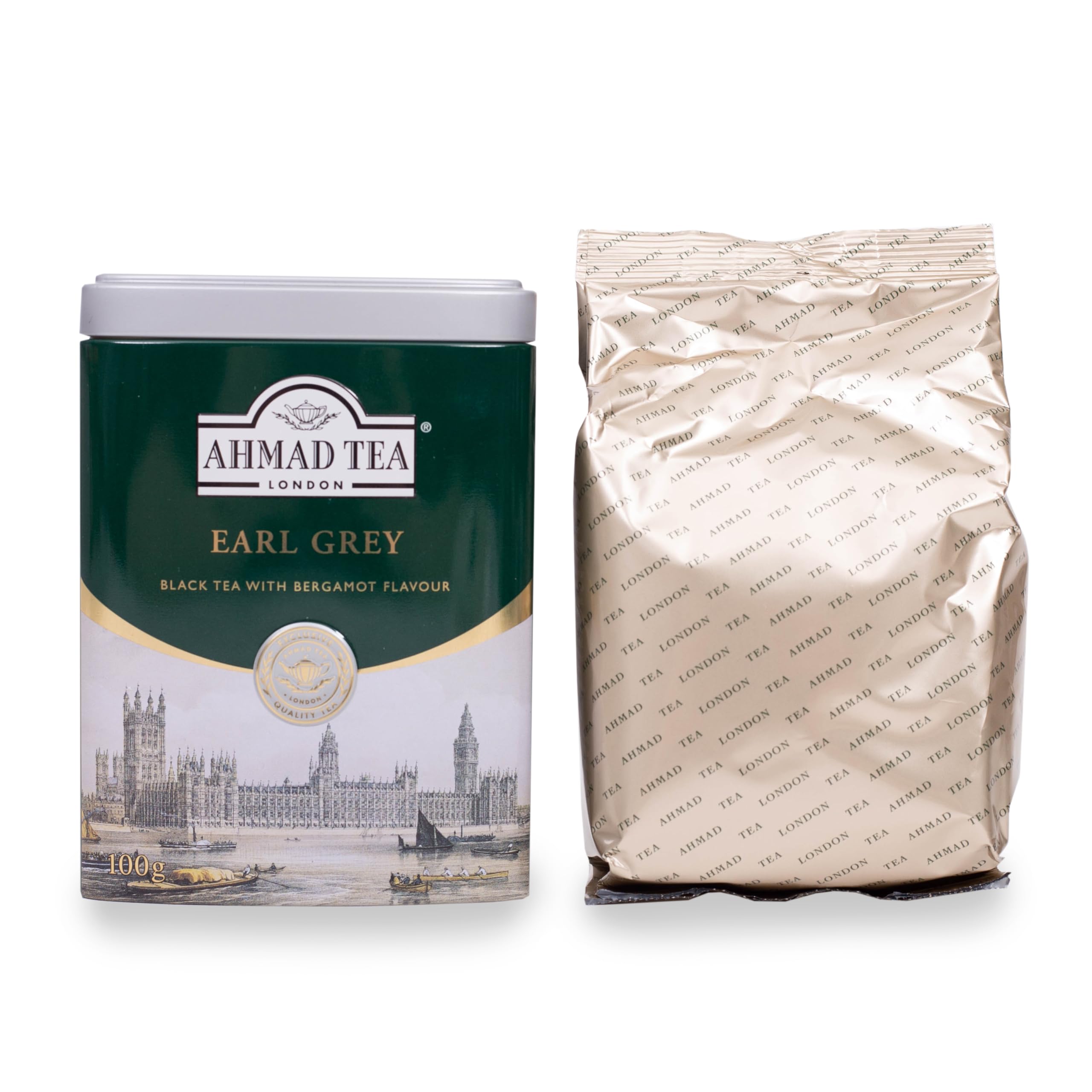 Ahmad Tea Caddy Gift Tin, English Scene, Earl Grey, 100 Gram - Image 12