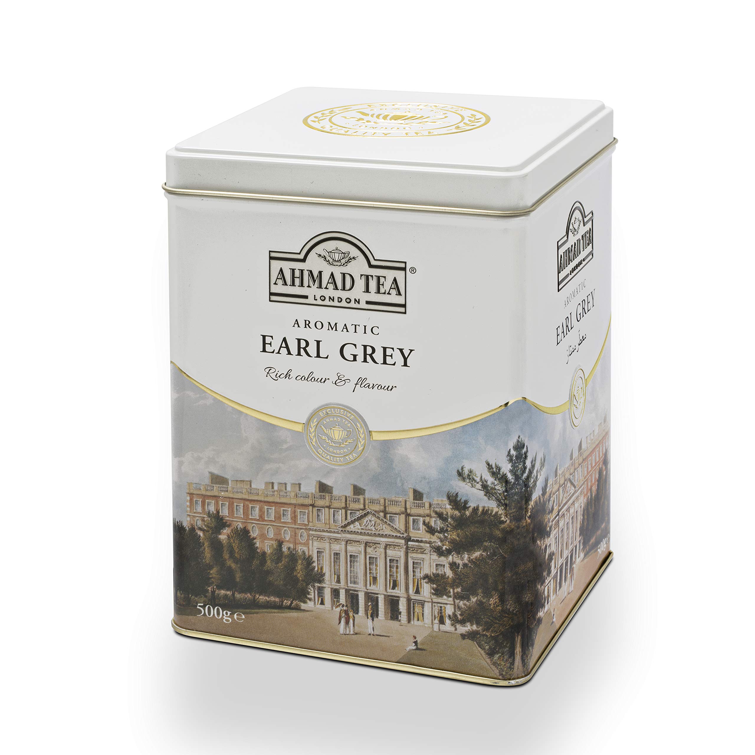 Ahmad Tea Earl Grey Aromatic Loose Tea, Ceylon Caddy, 17.6 Oz - Image 6