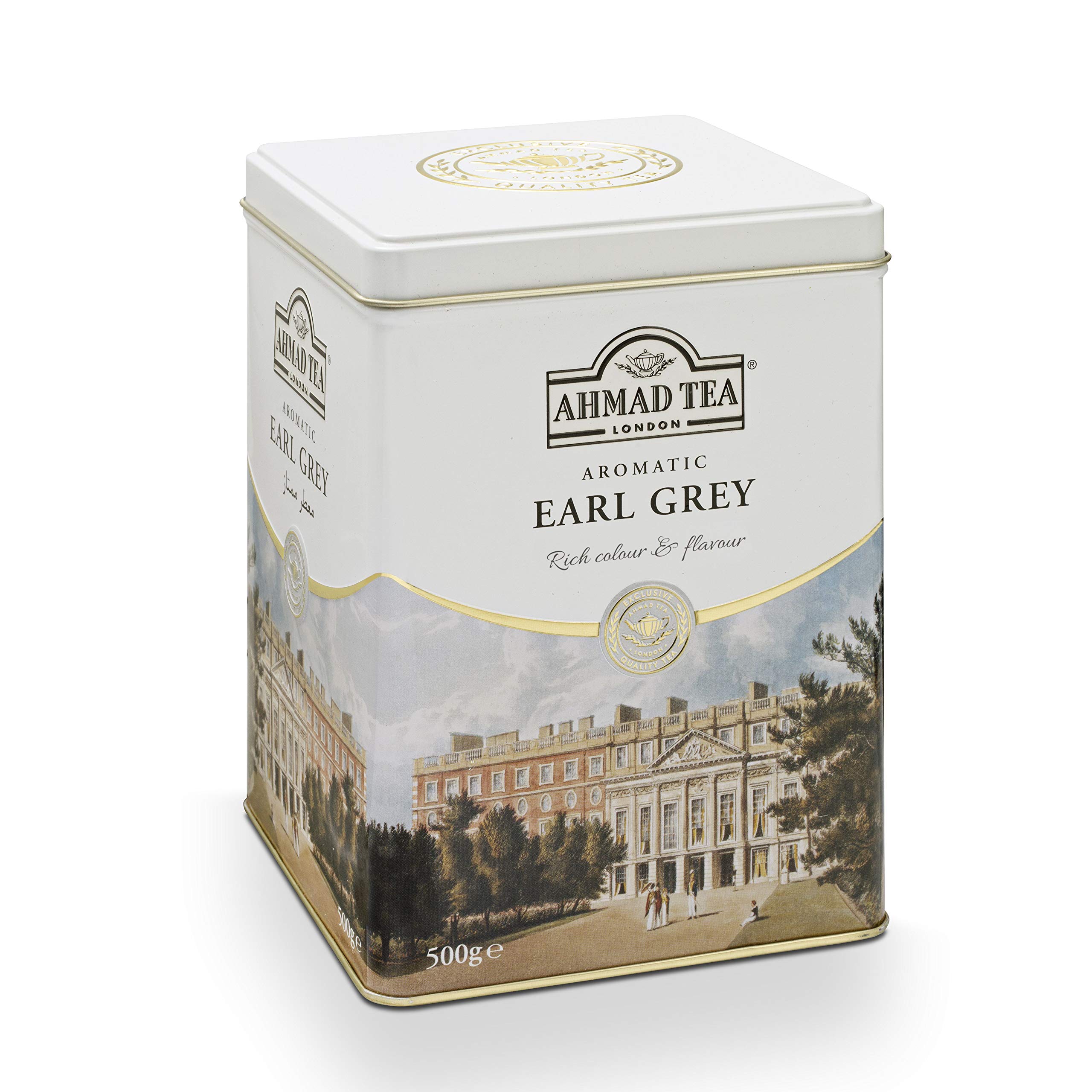 Ahmad Tea Earl Grey Aromatic Loose Tea, Ceylon Caddy, 17.6 Oz - Image 7