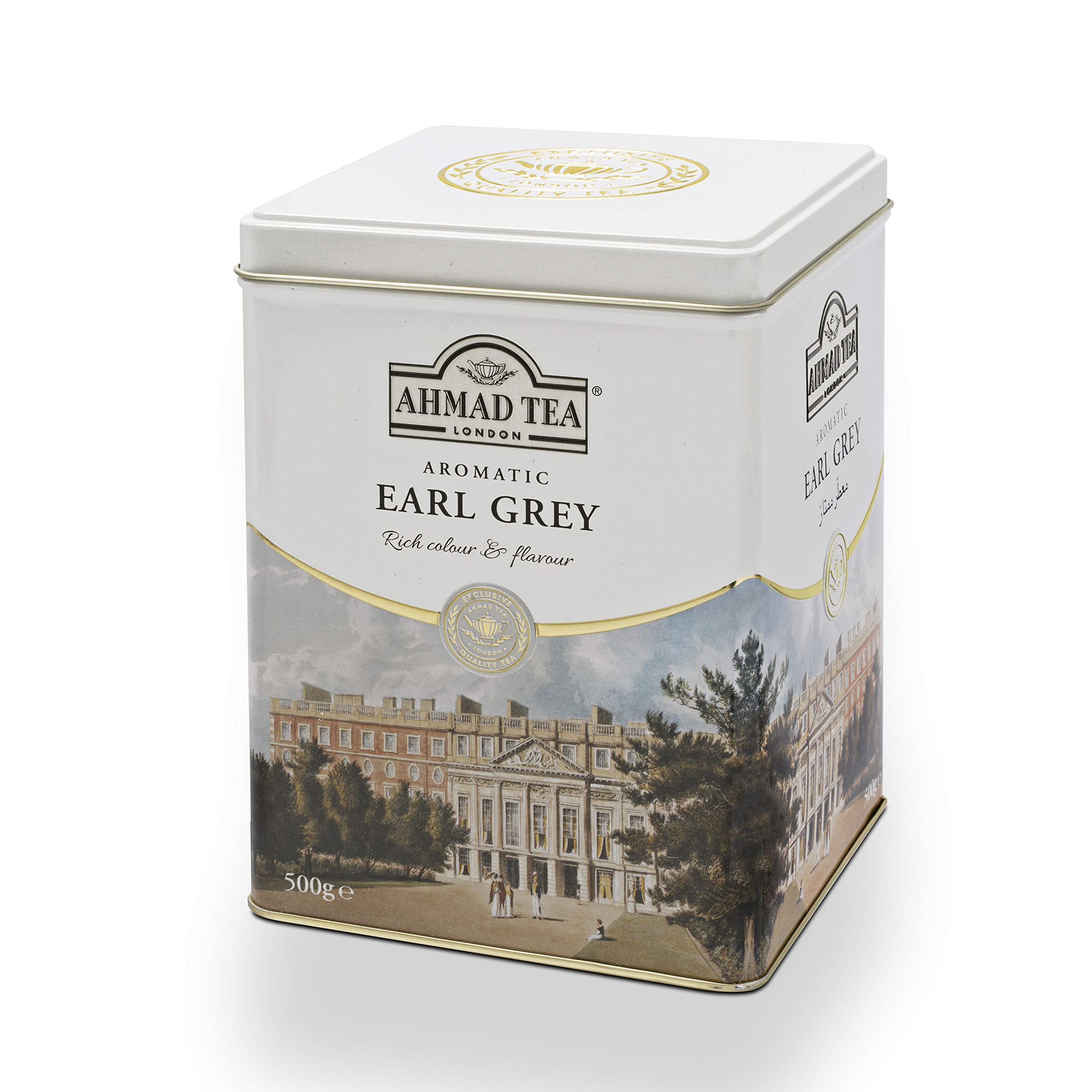 Ahmad Tea Earl Grey Aromatic Loose Tea, Ceylon Caddy, 17.6 Oz - Image 8