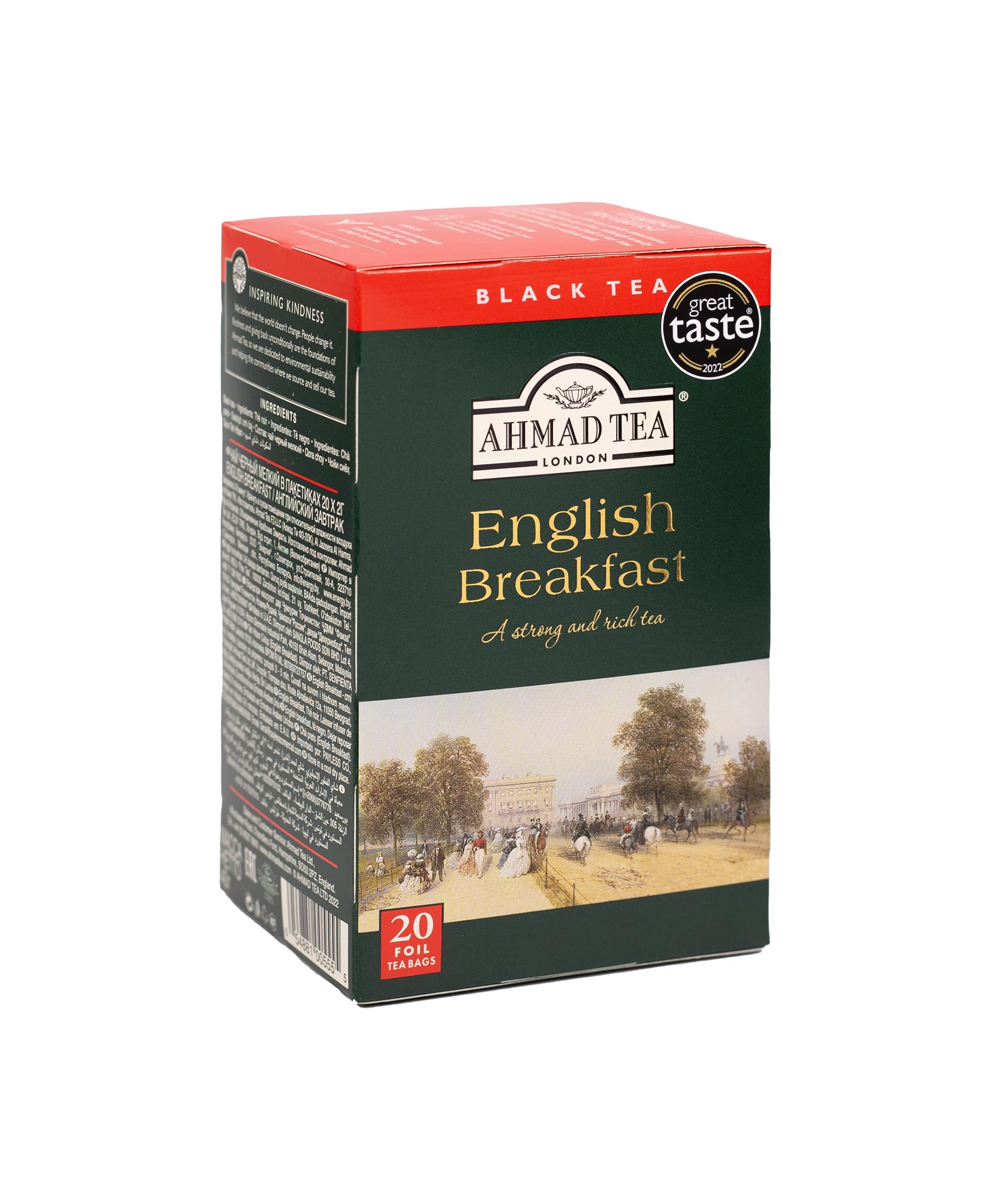 Ahmad Tea English Breakfast Tea, 20-Count Boxes (Pack of 6) - Image 3