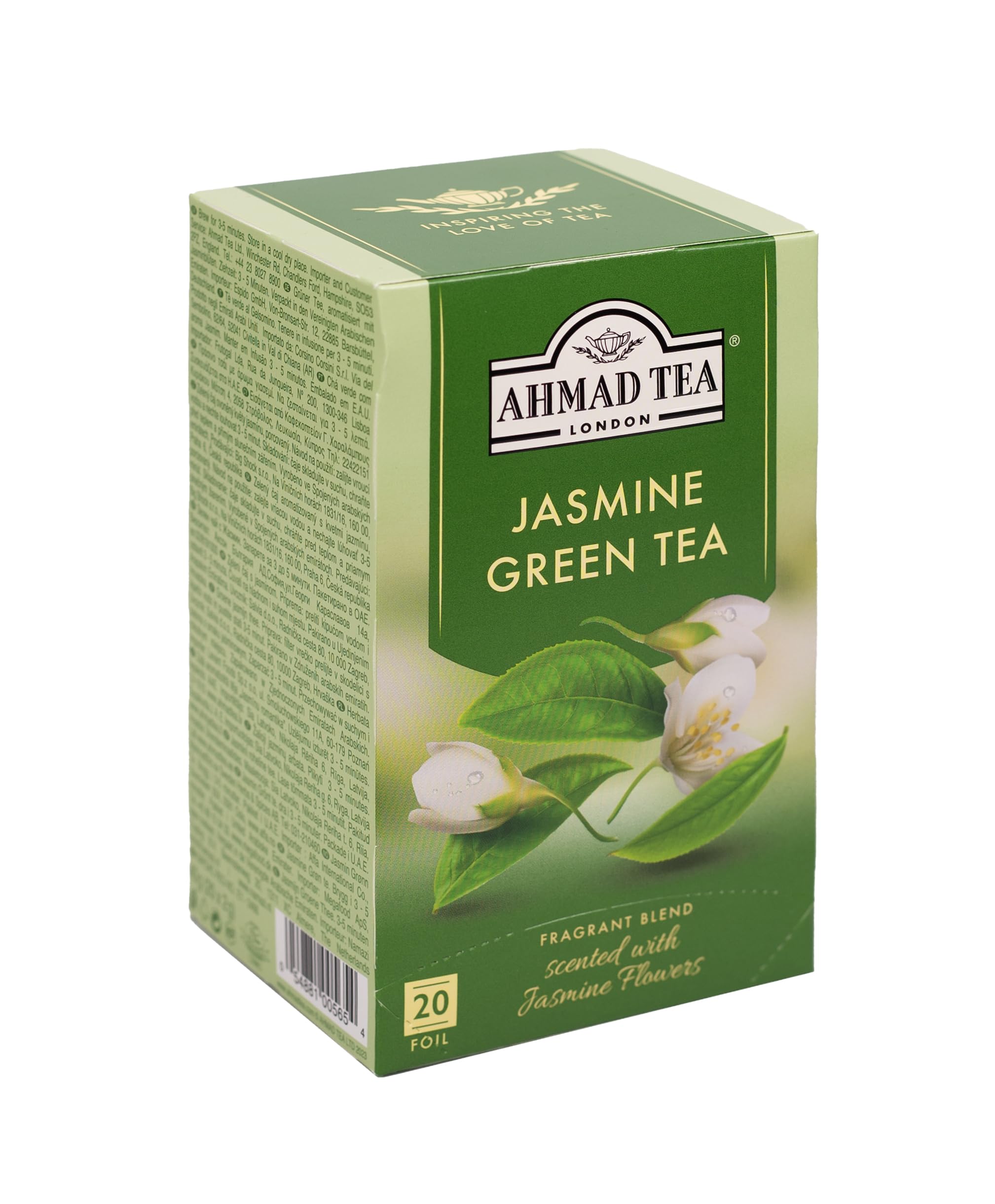 Ahmad Tea Jasmine Romance Green Tea, 20-Count Boxes (Pack of 6) - Image 4
