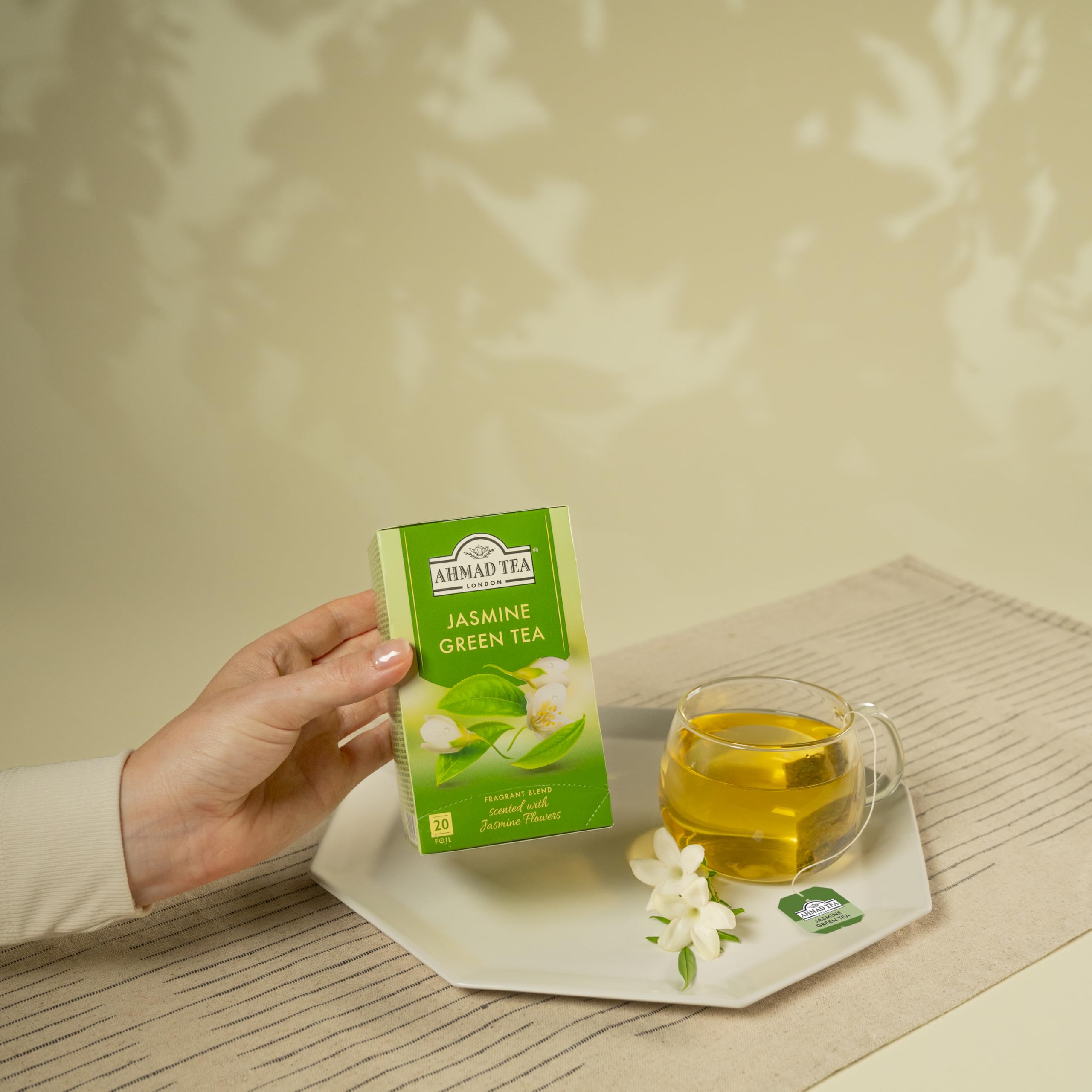 Ahmad Tea Jasmine Romance Green Tea, 20-Count Boxes (Pack of 6) - Image 5