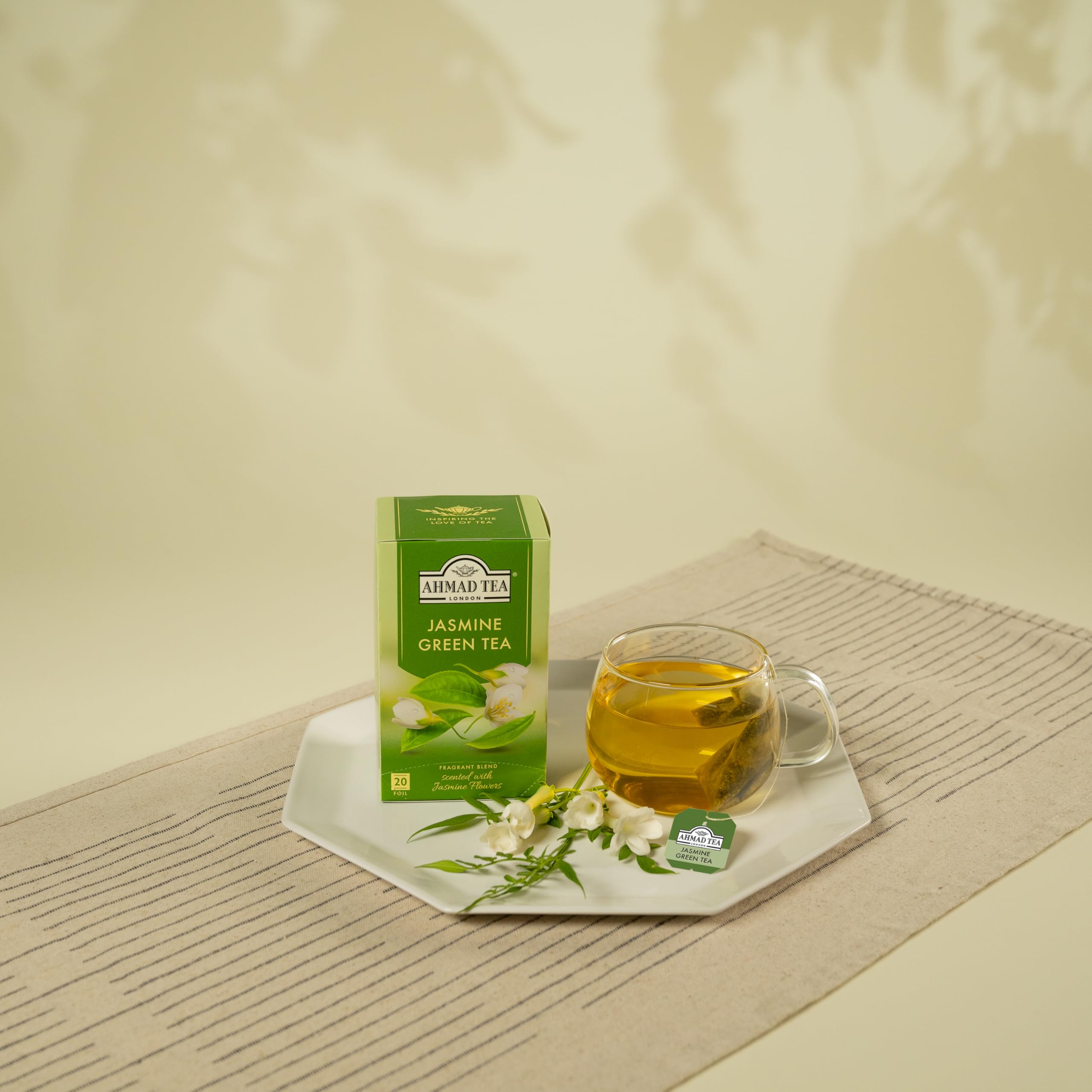 Ahmad Tea Jasmine Romance Green Tea, 20-Count Boxes (Pack of 6) - Image 6