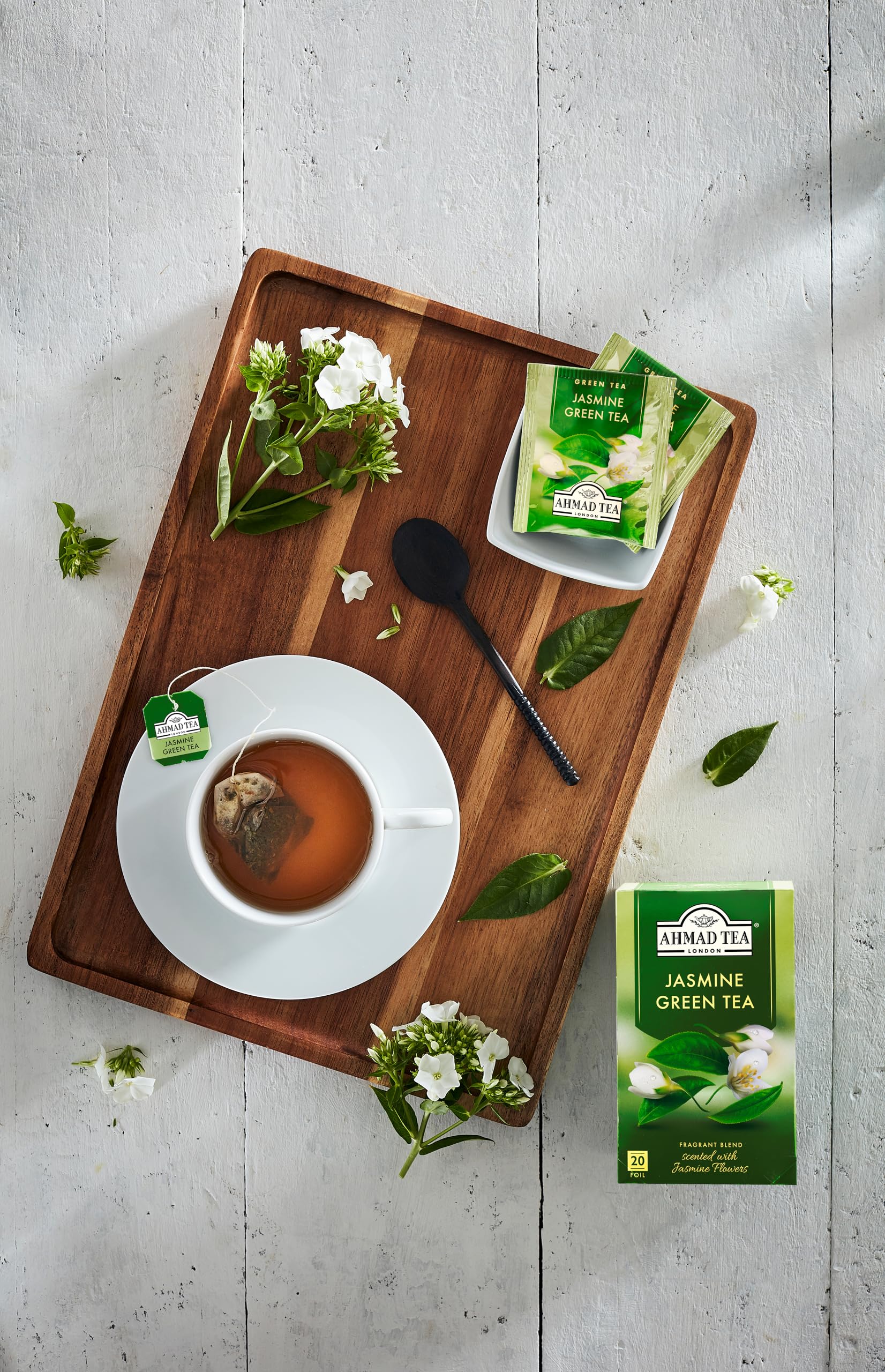 Ahmad Tea Jasmine Romance Green Tea, 20-Count Boxes (Pack of 6) - Image 8