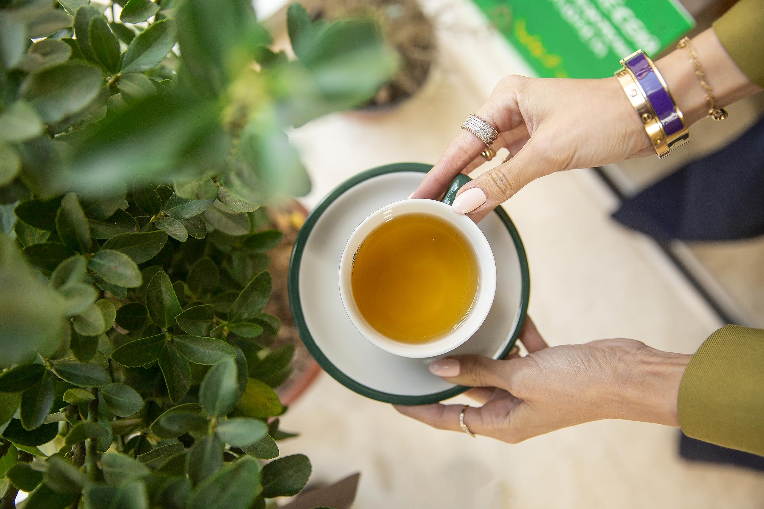 English Teas, "Lemon Green Tea" - Tagged & Aluminium Foil Enveloped Teabags - Image 8